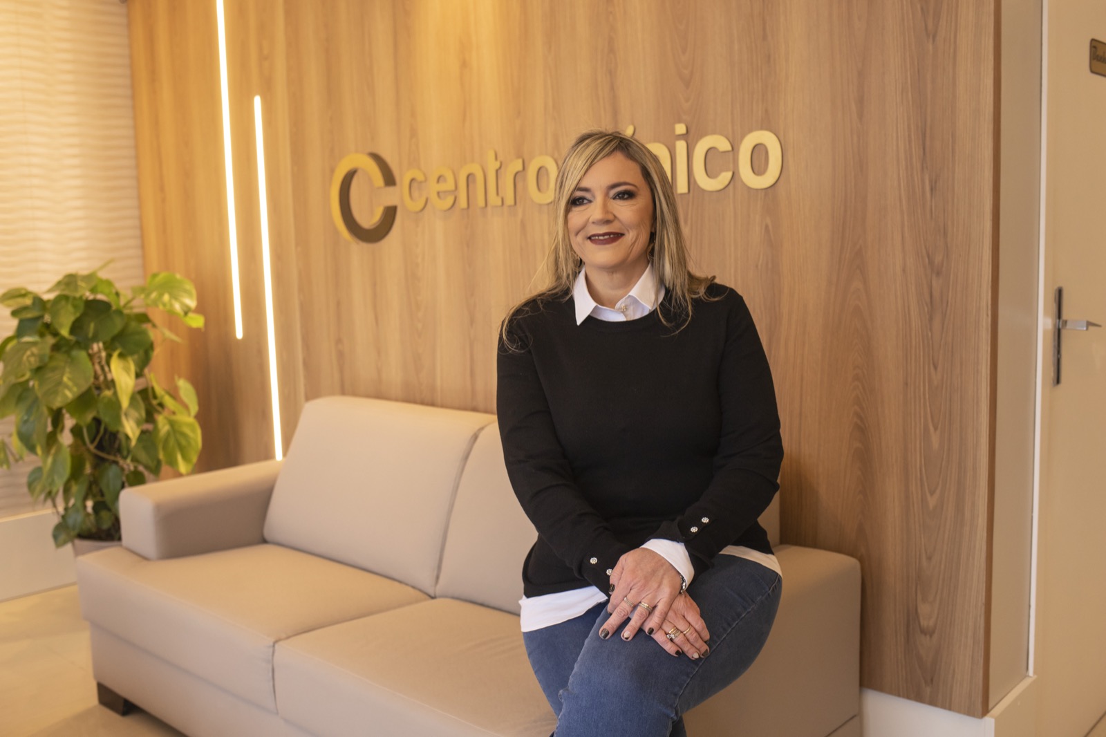 Kidia Suzana no consultório